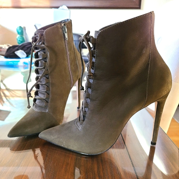 Aldo Shoes - Aldo Olive Laceup Boots